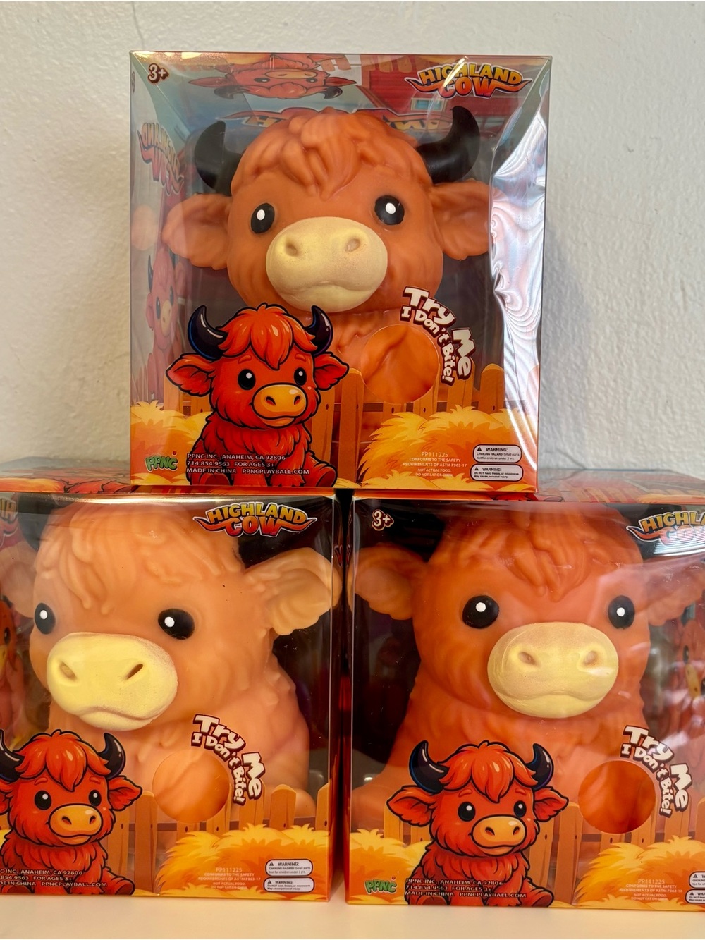 Squishy Toys Highland Cow New Release Bundle